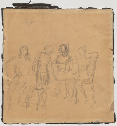 Am Tisch alkotó: Tadeusz Makowski