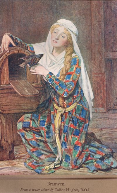 Branwen, 1915 körül alkotó: Talbot Hughes