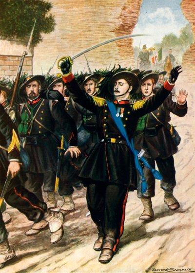 1870. szeptember 20.: Porta Pia – A falak áttörése alkotó: Tancredi Scarpelli