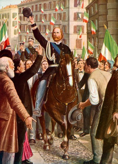 Garibaldi diadalmas menete alkotó: Tancredi Scarpelli