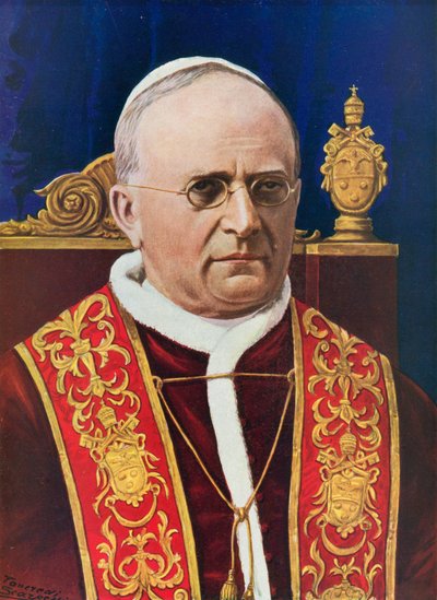 Pius pápa XI alkotó: Tancredi Scarpelli