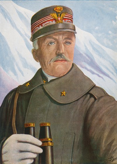 Luigi Cadorna tábornok alkotó: Tancredi Scarpelli