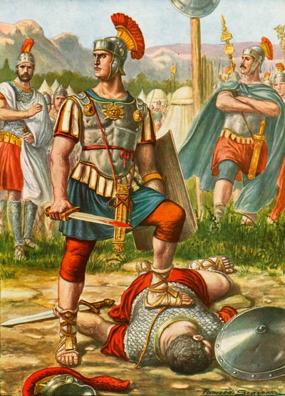 Titus Manlius Torquatus alkotó: Tancredi Scarpelli