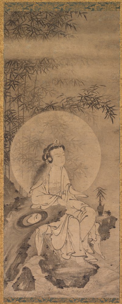 Fehérköpenyes Guanyin alkotó: Tani Buncho