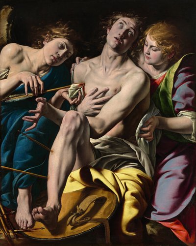 Szent Sebestyén, c. 16201630. alkotó: Tanzio da Varallo