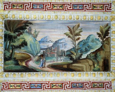 Kilátás Cellenóra alkotó: Tarquinio Ligustri