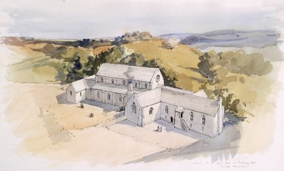 Kirkham Priory, North Yorkshire, 1989 alkotó: Terry Ball