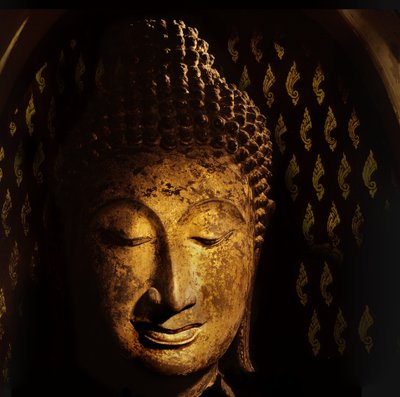 Egy Buddha feje, Sukhothai korszak alkotó: Thai School