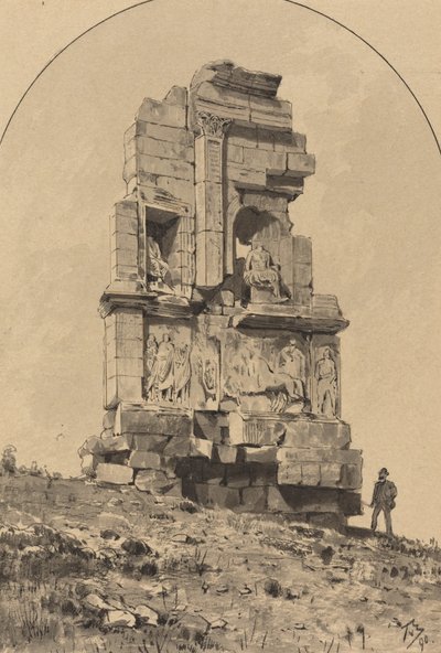 Philopappos emlékműve alkotó: Themistocles von Eckenbrecher