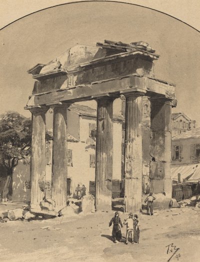 Régi piackapu alkotó: Themistocles von Eckenbrecher
