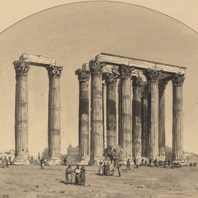 Olimpiai Zeusz temploma, 1890. alkotó: Themistocles von Eckenbrecher