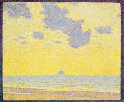 Nagy Felhők alkotó: Théo van Rysselberghe