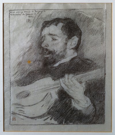 Gitáros alkotó: Théo van Rysselberghe