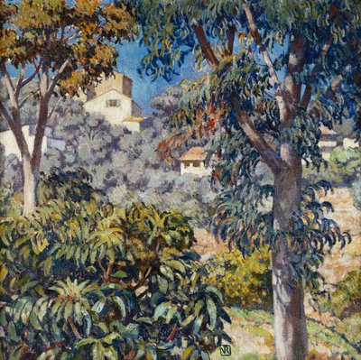 Dél tája, 1920-1922 körül alkotó: Théo van Rysselberghe