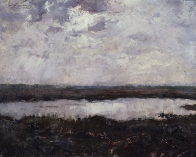 Tó a Kempenben alkotó: Théo van Rysselberghe