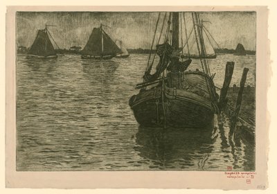 A csónakok visszatérése alkotó: Théo van Rysselberghe