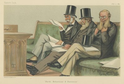 Őfelsége ellenzéke: Lord J J Manners, Sir S H Northcote és Sir R A Cross alkotó: Theobald Chartran
