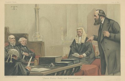 Lord Northbrook, Granville, Selbourne és Salisbury lordok alkotó: Theobald Chartran