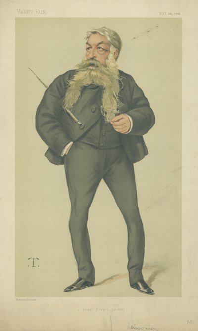 Jean Louis Ernest Meissonier úr alkotó: Theobald Chartran