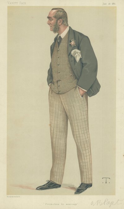 A jobb tiszt, Sir Augustus Berkeley Paget alkotó: Theobald Chartran