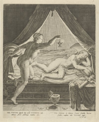 Amor és Psyche alkotó: Theodoor Galle