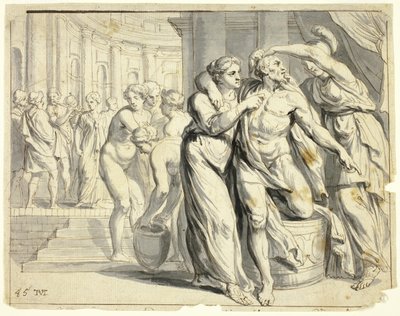 Ulysses visszatérése alkotó: Theodoor van Thulden