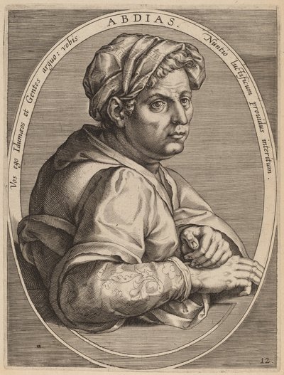 Abdias alkotó: Theodor Galle after Jan van der Straet