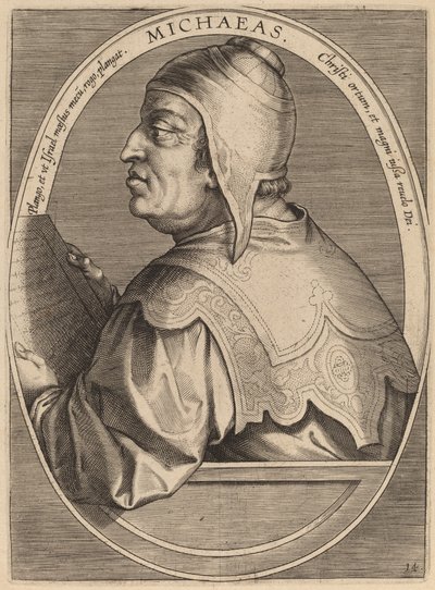 Michaeas alkotó: Theodor Galle after Jan van der Straet