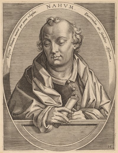 Nahum alkotó: Theodor Galle after Jan van der Straet