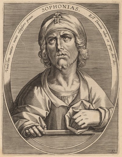Sophonias alkotó: Theodor Galle after Jan van der Straet