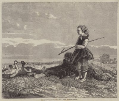 A német lúdlány alkotó: Theodor Hosemann