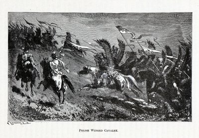 Lengyel szárnyas lovasság, 1882 alkotó: Theodor Knesing