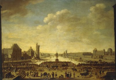 Kilátás Párizsra a Point de la Cite felől, alkotó: Theodor Matham