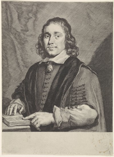 Johannes Leusden portréja alkotó: Theodor Matham