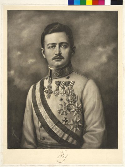 I. Károly osztrák császár alkotó: Theodor Mayerhofer