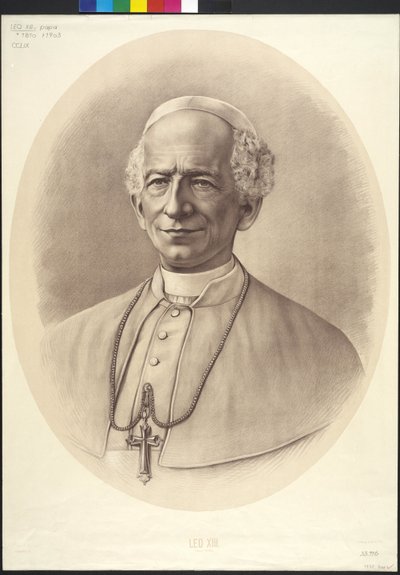XIII. Leó pápa alkotó: Theodor Mayerhofer