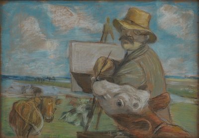 Önarckép alkotó: Theodor Philipsen