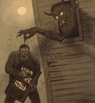 Mese rajz alkotó: Theodor Severin Kittelsen