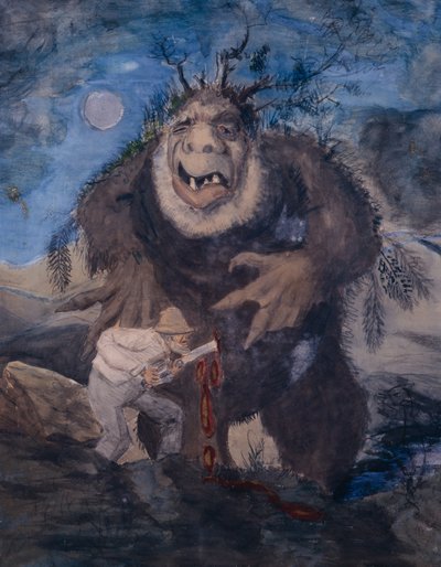 Erdei troll alkotó: Theodor Severin Kittelsen