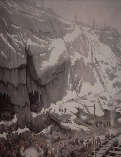 Alapozó munka alkotó: Theodor Severin Kittelsen