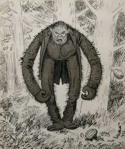 A természet aludt, amikor teremtették alkotó: Theodor Kittelsen