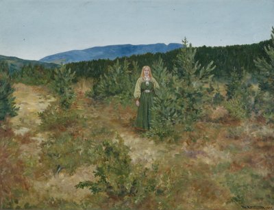 Nymph (festmény) alkotó: Theodor Severin Kittelsen