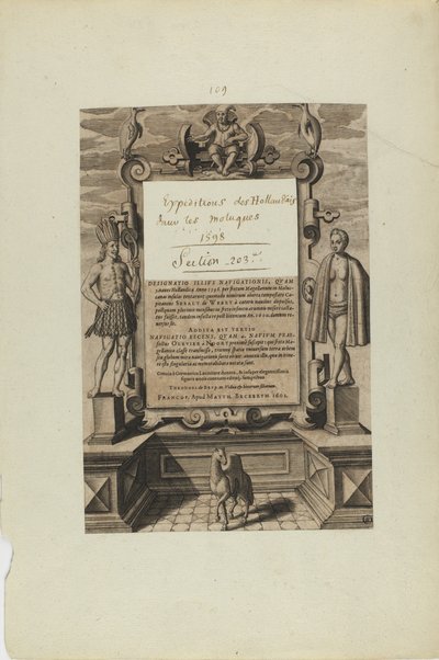 (Címlap) (a könyvből, Americae) alkotó: Theodor de Bry