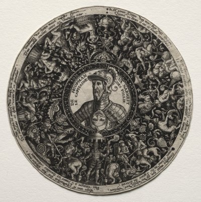 Tervezés medálos edényhez alkotó: Theodor de Bry