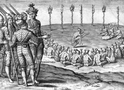 Indiai szakácsok szilva Utina alkotó: Theodor de Bry