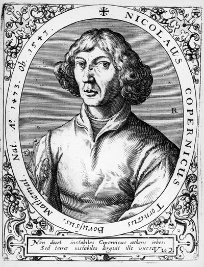 Portrait of Mikolaj Kopernik known as Nicolaus Copernicus (Torun alkotó: Theodor de Bry