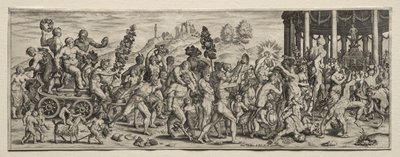 Bacchus diadala alkotó: Theodor de Bry