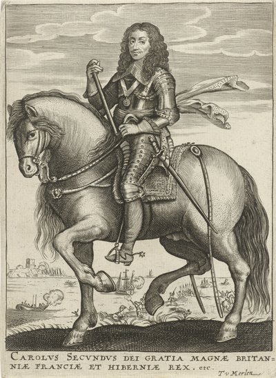 Károly angol király portréja alkotó: Theodor van Merlen (II)