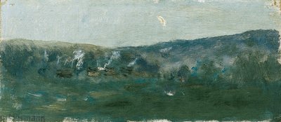 Dombos táj félholddal alkotó: Theodor von Hormann