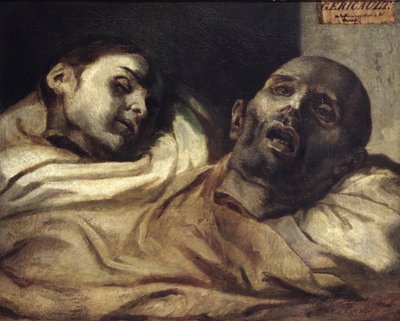 Kínzás áldozatainak feje (olaj, vászon) alkotó: Theodore (after) Gericault